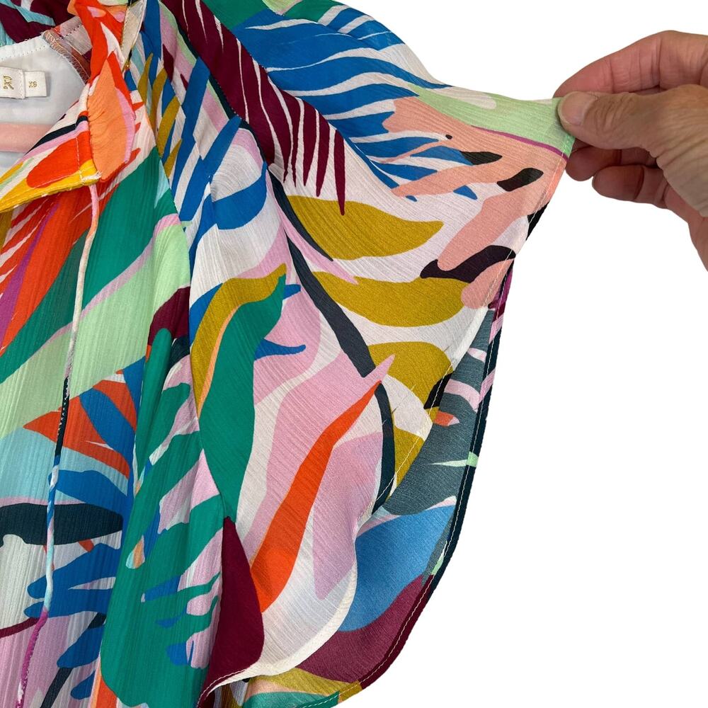 Marie Oliver  Frida Flutter Dress - Tropical Multi, XS - Picture 5 of 11